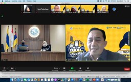 Unair Gelar PKKMB Daring yang Dikemas Dalam Bentuk Talkshow