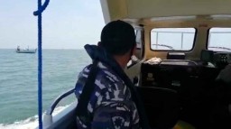 Seorang Nelayan asal Pasuruan Hilang Dihantam Ombak Perairan Sidoarjo