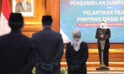 16 Pejabat Eselon II Pemprov Dilantik, Ini Pesan Gubernur Jatim