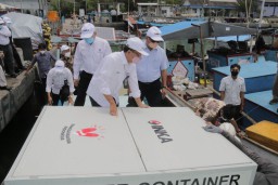 PT INKA dan Kemenko Marves Kembangkan Peti Kemas Ikan Laut