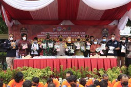 Polrestabes Ungkap 90 Kasus Penyalahgunaan Narkotika di Surabaya