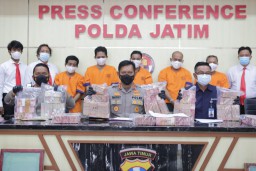 Sindikat Produsen-Pengedar Uang Palsu Miliaran Rupiah di Jatim Dibongkar