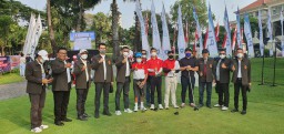 Turnamen Golf Piala Gubernur Dibuka, Door Prize Motor Matic Menanti Peserta