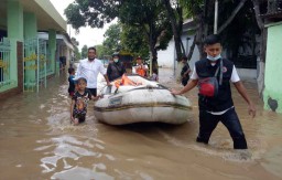 Banjir di Kota Pasuruan Mulai Surut