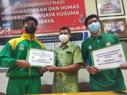 2 Mahasiswa UWK Surabaya Perkuat Jatim di PON Papua 2021