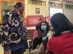 UWKS Gandeng Polrestabes Surabaya Gelar Vaksinasi Merdeka