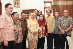 Gubernur Khofifah Terima Silaturahmi Pengurus Bamag Jatim