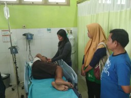 Siswa SD di Banyuwangi Terluka Usai Tertimpa Potongan Batang Pohon
