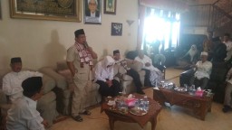Di Jombang, Prabowo Minta Restu dan Dukungan Kiai NU
