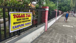 Ditempati Relokasi Pedagang Mastrip, Warga Gelar Aksi Penolakan 