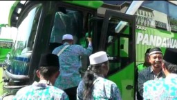 Wali Kota Hadi Zainal Berangkatkan 155 Jemaah Haji asal Probolinggo