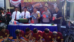 Komplotan Bobol Rumah dan 1 Pelaku Curanmor di Pasuruan Dibekuk
