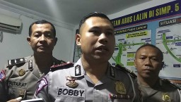 Pelaku Tabrak Lari Ditodong Pistol di Mojokerto Ditetapkan Tersangka