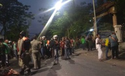 Asrama Mahasiswa asal Papua di Surabaya Digeruduk Massa