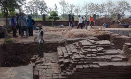BPCB Ekskavasi Petilasan Tribhuwana Tunggadewi di Mojokerto