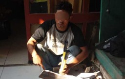 Curi Besi di Bengkel, Pria asal Mojokerto Diringkus