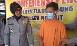 Motor Kehabisan Bensin, Seorang Penjambret di Tulungagung Ditangkap