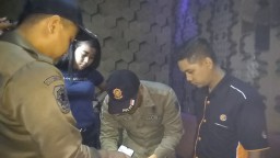 Cegah Peredaran Narkoba, Satpol PP Razia Hiburan Malam di Mojokerto