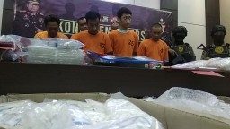 527 Ribu Butir Pil Double L Disita dari 2 Pengedar Jaringan Lapas