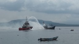 KM Victori Utama Terbakar di Tanjungwangi, Kerugian Capai Rp 2 Miliar