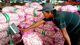 Hore! Harga Bawang Putih di PIOS Turun Lho