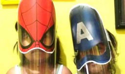 Bikin Face Shield Superhero, UMKM ini Bangkit di Masa Pandemi Corona