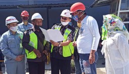 Tinjau Pembangunan Pasar Legi Ponorogo, Bupati Ipong: Sesuai Jadwal