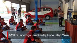 Video: SMK di Ponorogo Terapkan Uji Coba Tatap Muka 