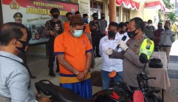 Beraksi 14 Lokasi, Residivis Penggelapan Motor di Banyuwangi Diringkus