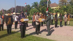 Cegah Corona, 1 Juta Masker Dibagikan pada Warga di Ponorogo