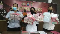 Tergiur Bisnis Tokek, Pria asal Mojokerto ini Edarkan Uang Palsu