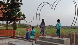 Menengok Pembangunan Dua Taman Setono Ponorogo Hasil Program Kotaku