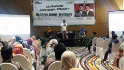 Kaum Muda se Surabaya Siap Kawal dan Menangkan Machfud Arifin-Mujiaman