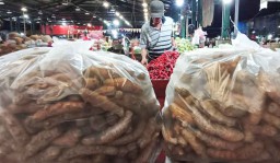 Musim Penghujan, Permintaan Jahe di PIOS Mengalami Peningkatan