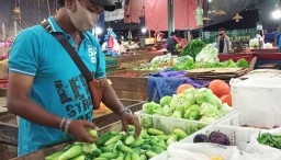 Jadi Jujukan Pedagang Pasar, Stok Buah Mentimun di PIOS Tetap Tersedia