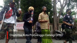 Video: Disabilitas Kota Probolinggo Datangi DPRD