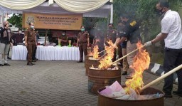 Musnahkan BB, Kasus Narkoba di Malang Didominasi Pelajar dan Mahasiswa
