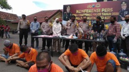 191 Tindak Kejahatan di Kota Mojokerto Diungkap Sepanjang 2020