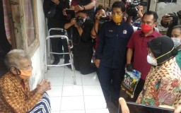 Pejabat Pemkot Surabaya ini Kembali Mendampingi Mensos di Mojokerto