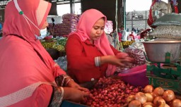 Di Pasar Induk Osowilangun Surabaya, Harga Aneka Bawang Terkendali