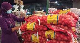 Dipasok dari 3 Negara, Ketersediaan Bawang Bombai di PIOS Aman