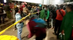 Viral Video Keributan di Posko Penyekatan Jembatan Suramadu Sisi Surabaya