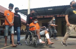 Komplotan Curanmor Antar Kota Diringkus di Mojokerto, 1 Pelaku Ditembak Kakinya