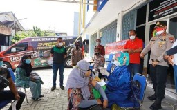 2 Bulan Beroperasi Mobil Vaksin Polrestabes Surabaya Jangkau 552 Lokasi