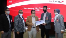 Kinerja Triwulan II 2020, Bank Jatim Raih Laba Bersih Rp 770,15 Miliar