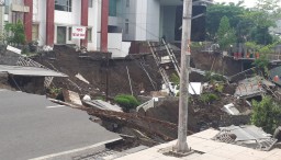 Ini Langkah Normalisasi Pemkot Surabaya Atas Ambles Jalan Raya Gubeng