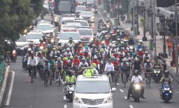 50 Pesepeda Jelajah Trans Jawa Dilepas Gubernur Khofifah