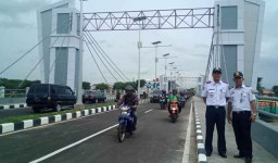 Hore! Jembatan Brawijaya Kediri Sudah Bisa Dilewati Lho