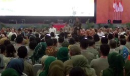 Buka Rakornas BNPB, Jokowi Ingatkan Konsolidasi Penanggulangan Bencana