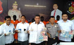 Polisi Tangkap 9 Bandar Judi Online Beromzet Ratusan Juta Rupiah
